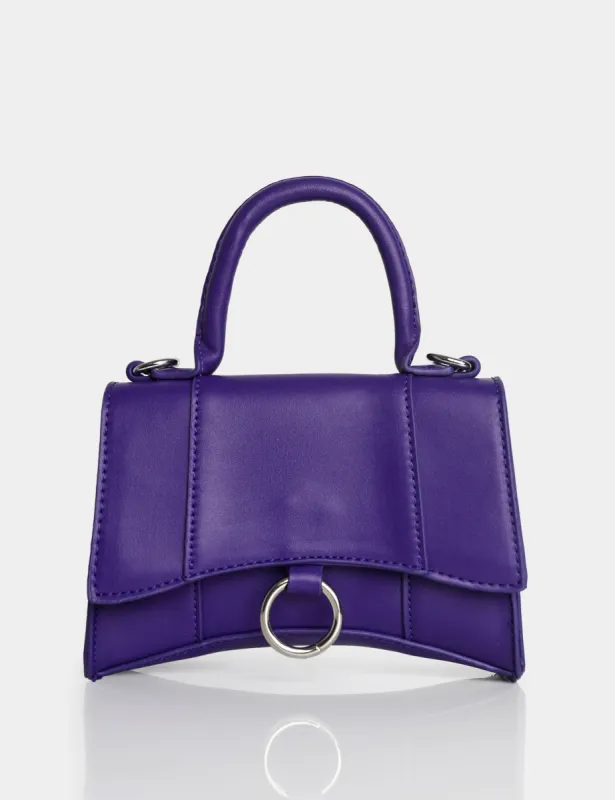 The Luana Purple Mini Bag sold by Public Desire