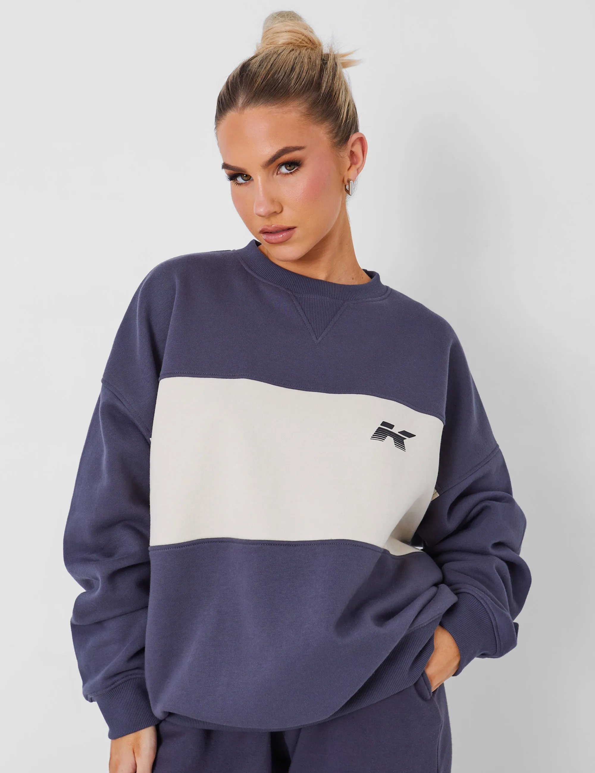 Kaiia Motocross Oversized Sweatshirt Multi sold by Public Desire product image thumbnail 2