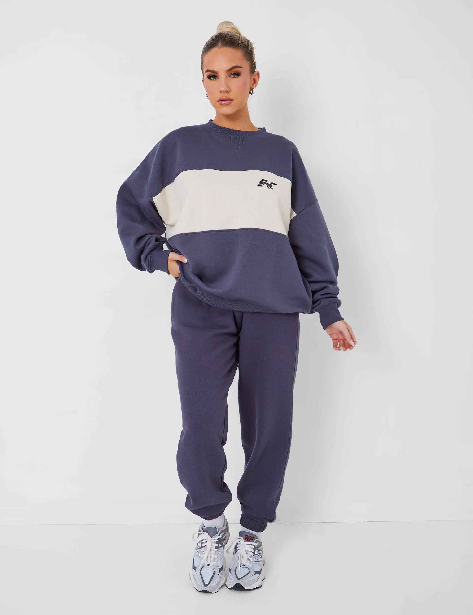 Kaiia Motocross Oversized Sweatshirt Multi sold by Public Desire