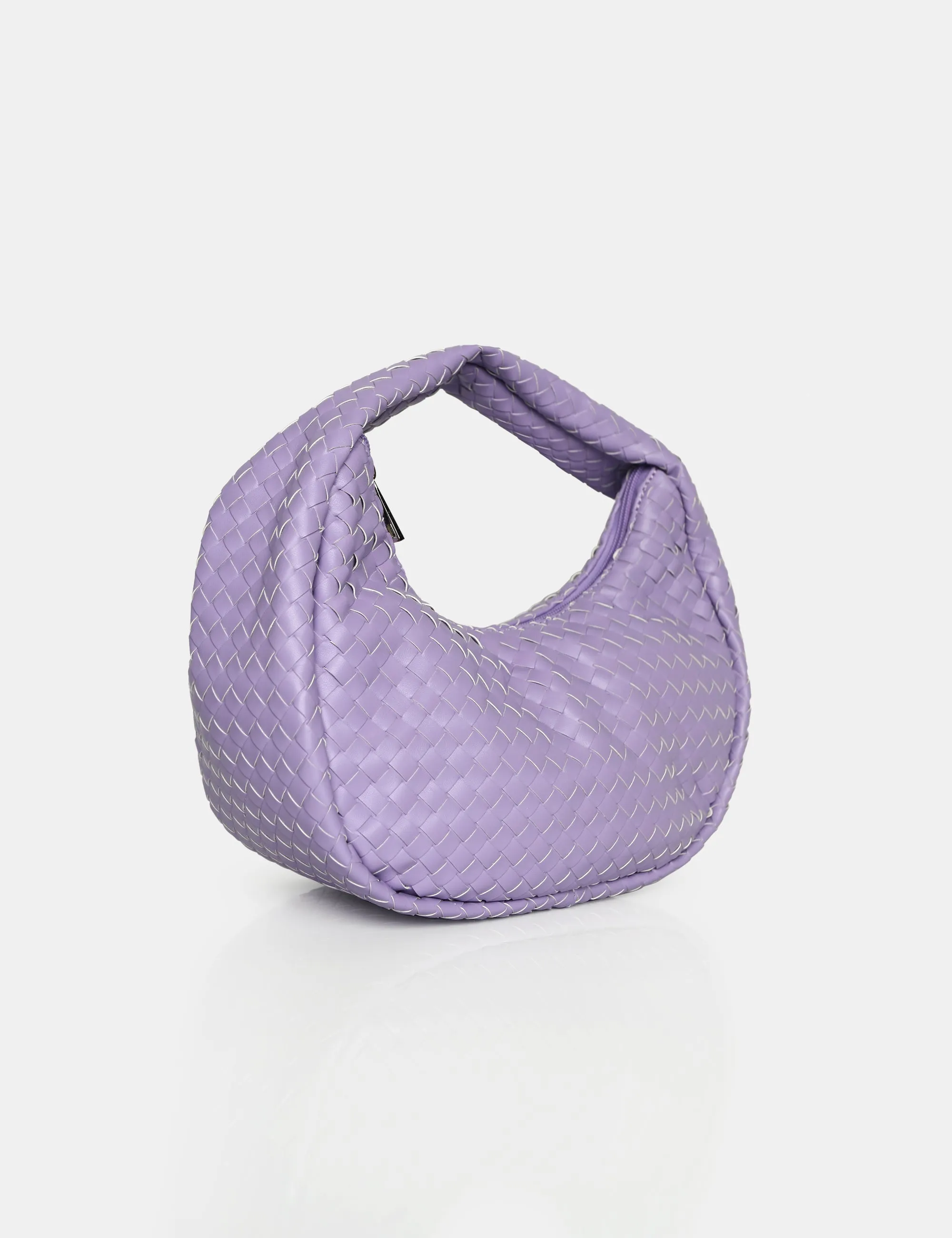 The Capsian Lilac Woven PU Grab Bag sold by Public Desire product image thumbnail 2