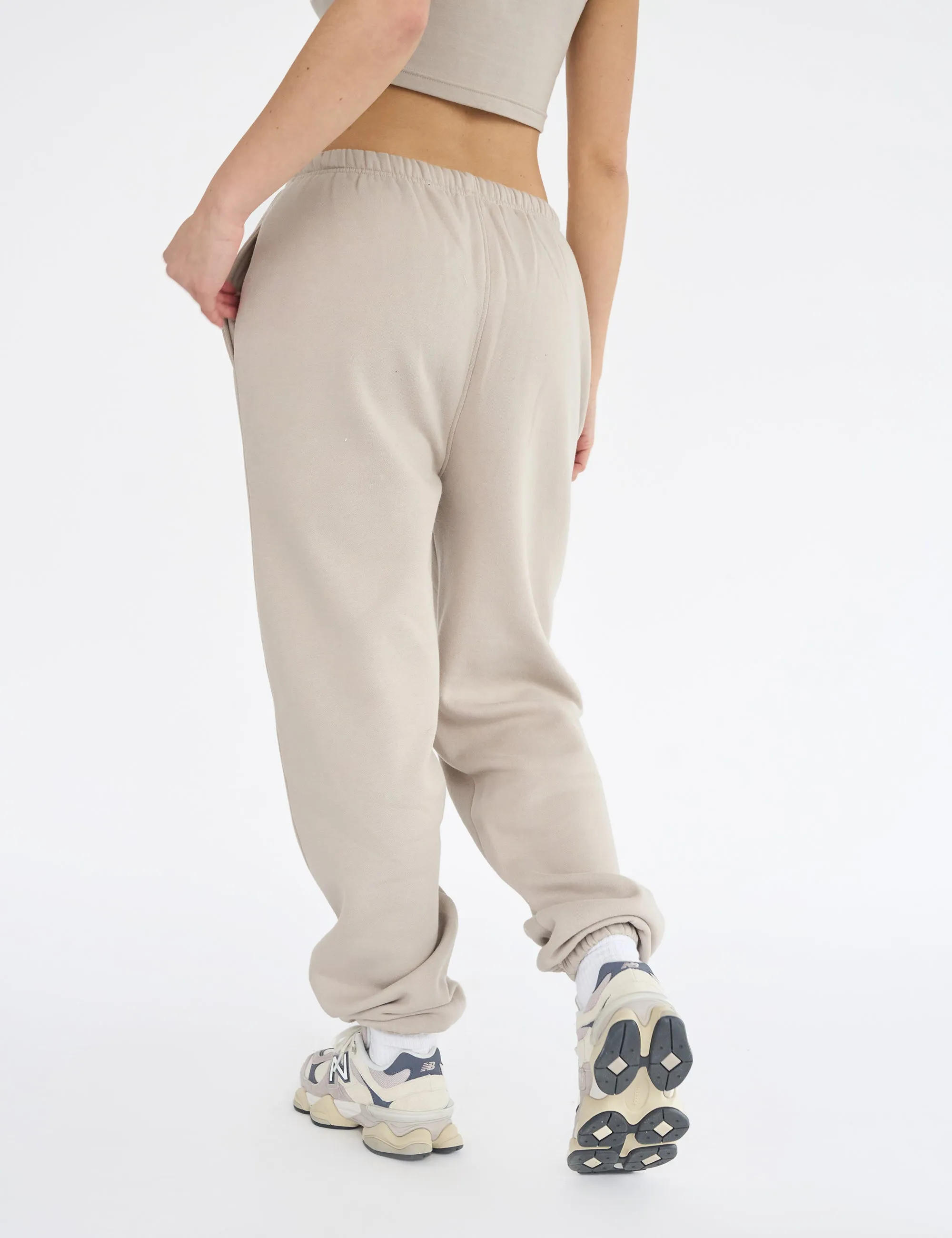 Kaiia Logo Cuffed Joggers Stone sold by Public Desire product image thumbnail 4