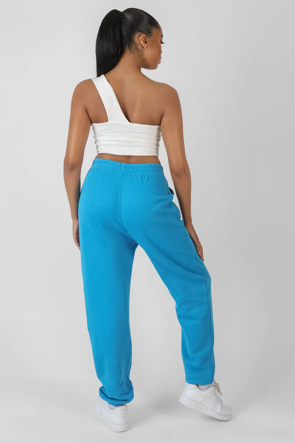 90's Oversized Joggers AI Blue sold by Public Desire product image thumbnail 4