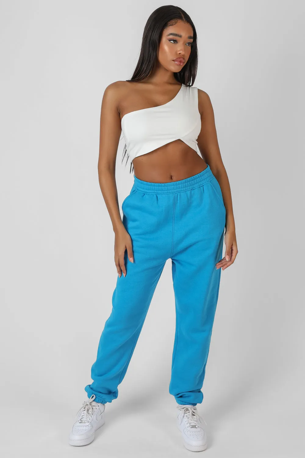 90's Oversized Joggers AI Blue sold by Public Desire