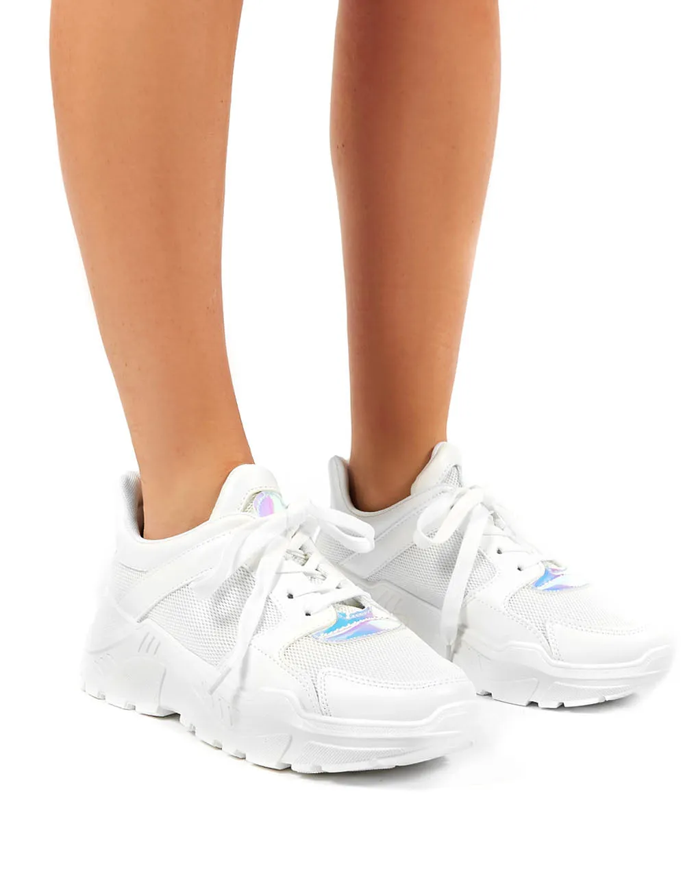 Hail White Chunky Trainer sold by Public Desire product image thumbnail 3