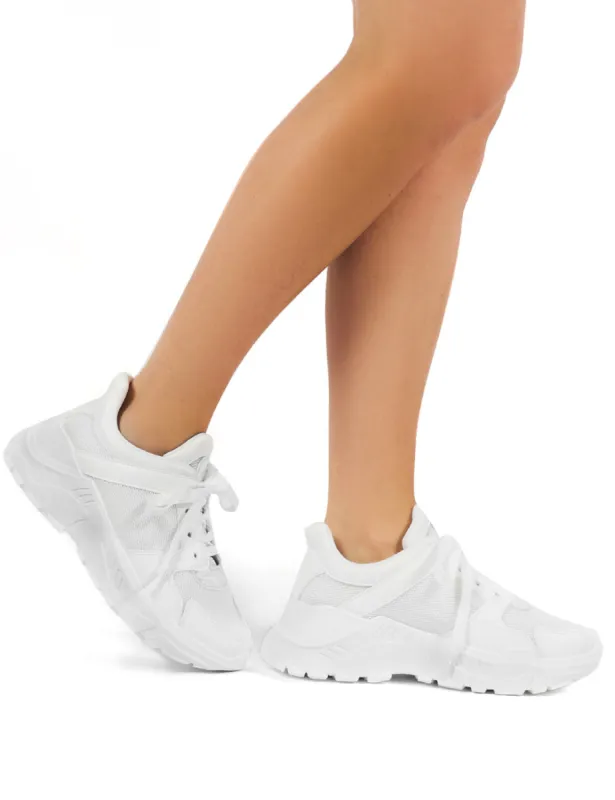 Hail White Chunky Trainer sold by Public Desire