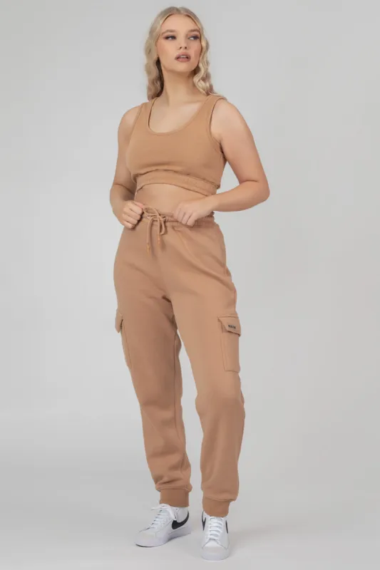 Cargo Joggers Biscuit sold by Public Desire