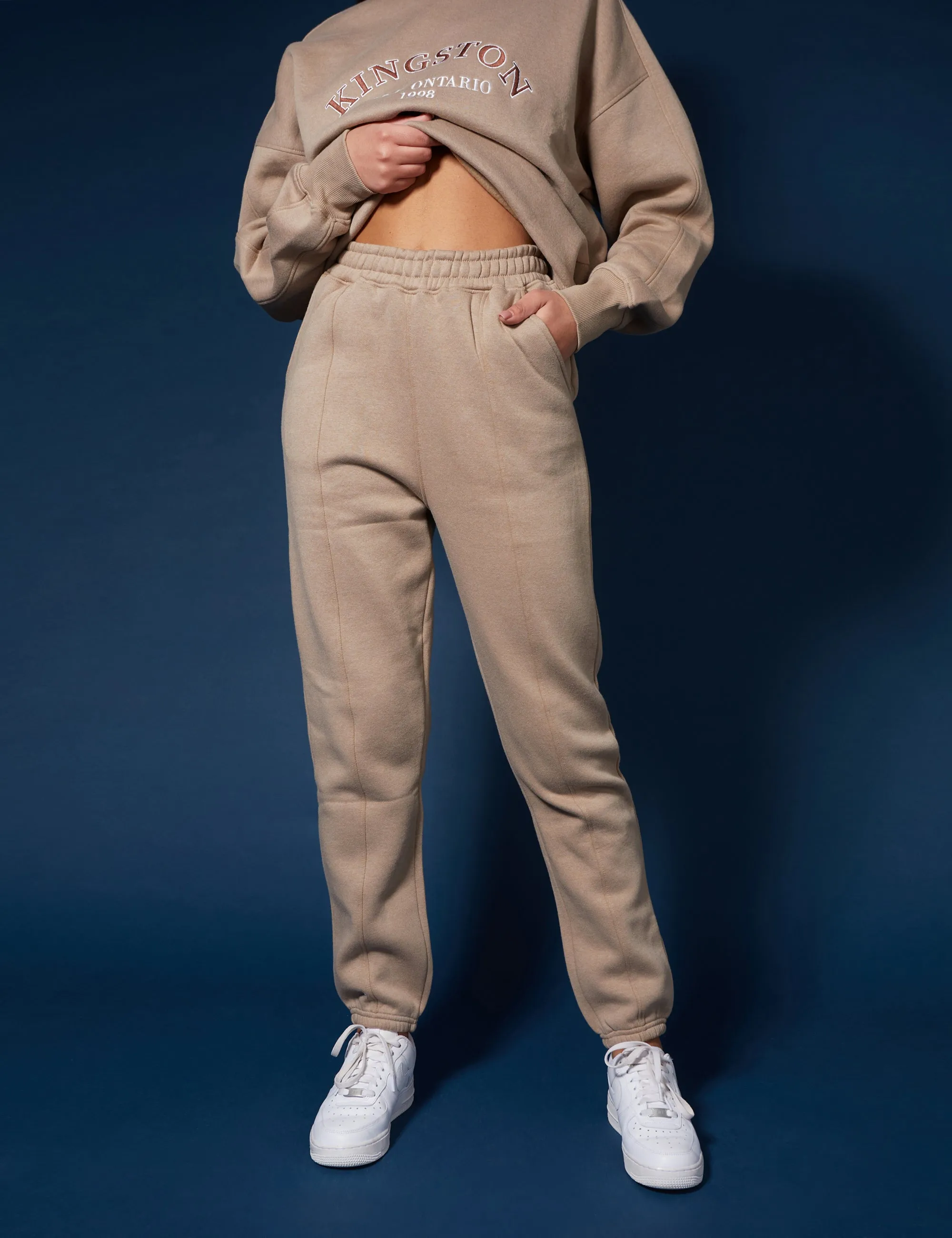 Seam Front 90S Joggers Ash sold by Public Desire product image thumbnail 3