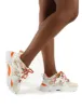 Move Beige Orange Details Chunky Sole Trainers sold by Public Desire