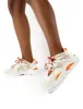 Move Beige Orange Details Chunky Sole Trainers sold by Public Desire