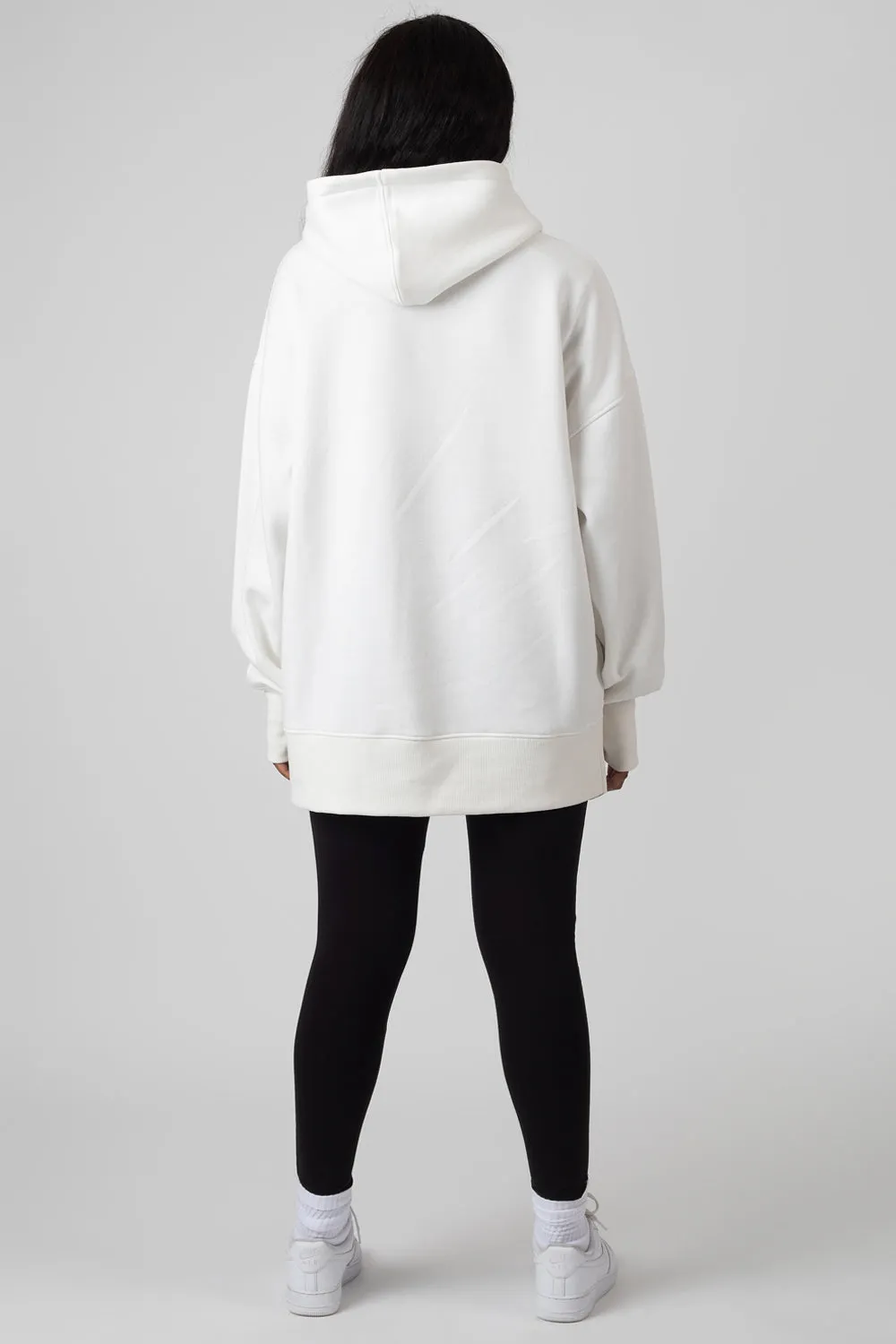 Oversized Text Hoody Ecru sold by Public Desire product image thumbnail 5