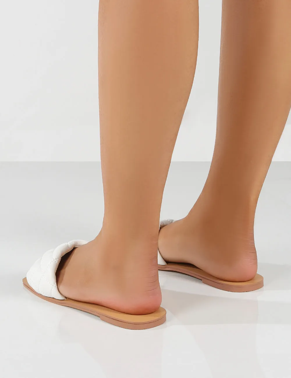 Cloud White Slider Sandal sold by Public Desire product image thumbnail 2