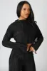 Plisse Crop Top Black sold by Public Desire