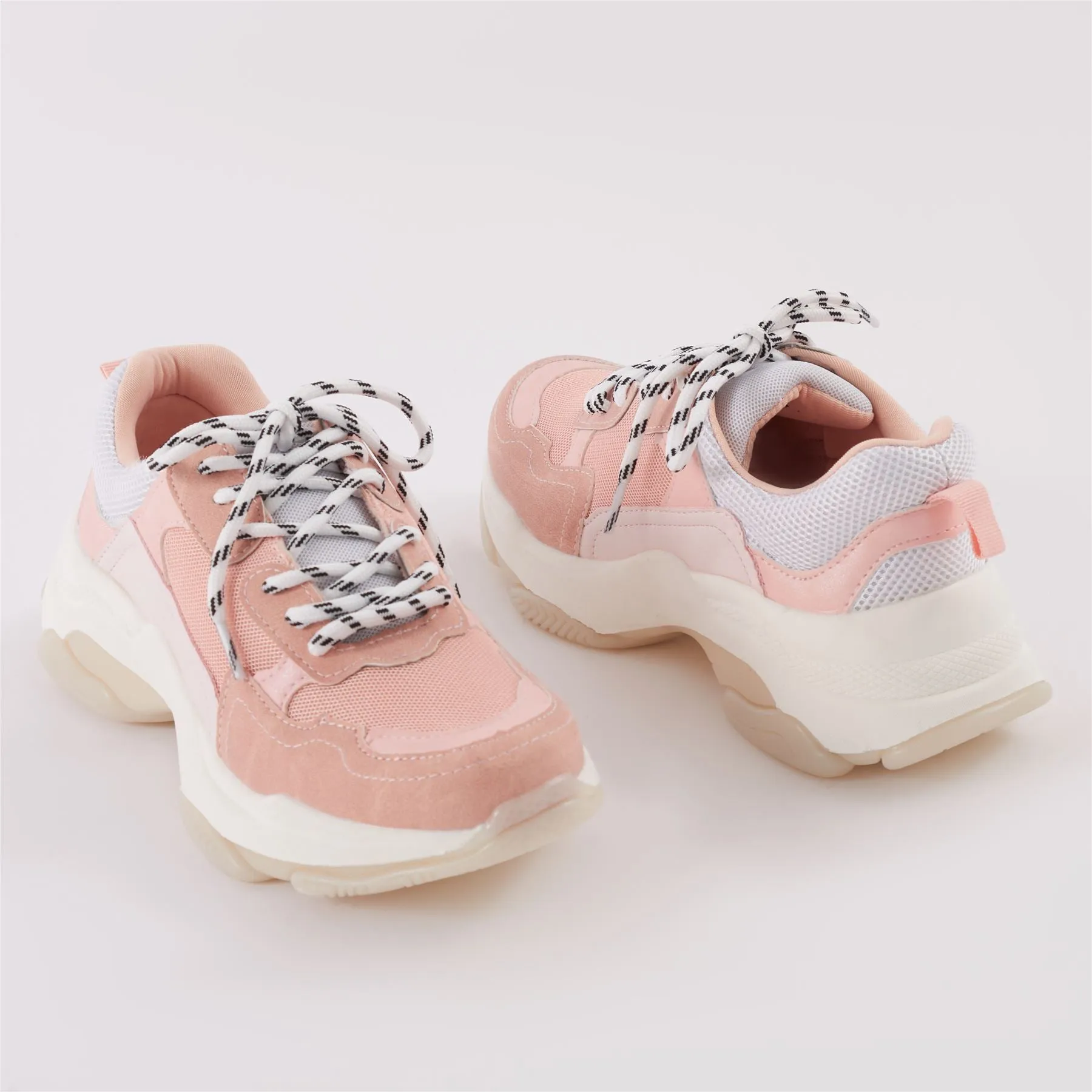 Amfo Chunky Trainers in Pink sold by Public Desire product image thumbnail 4
