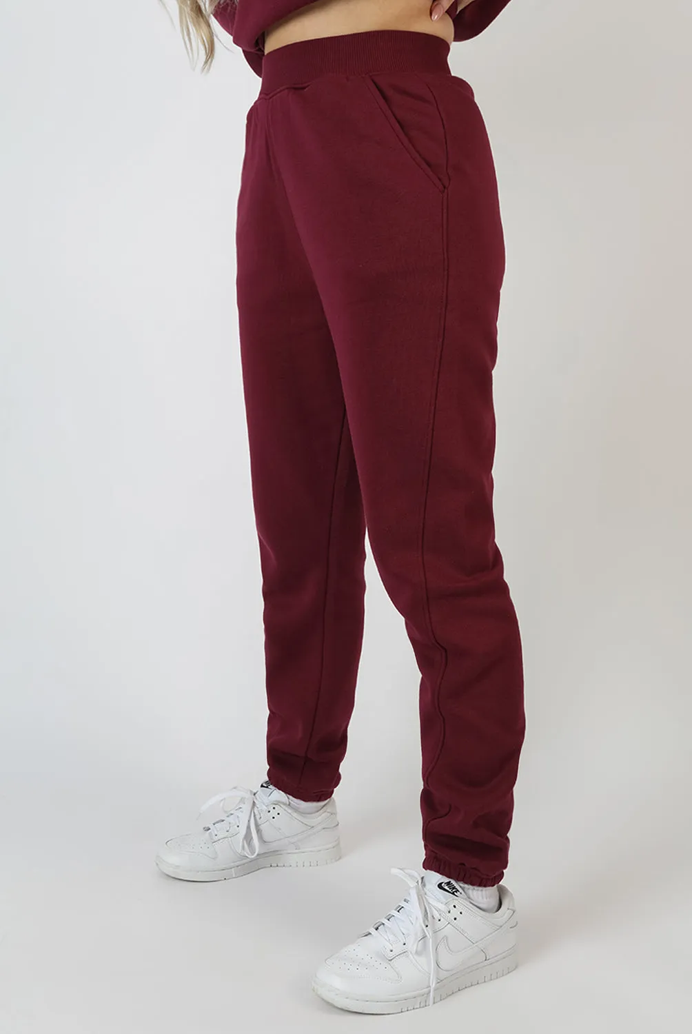 Embroidered Pocket 90'S Joggers Berry sold by Public Desire product image thumbnail 2