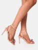 Mica Blush Orchid Barely There Stiletto Mid Heels sold by Public Desire