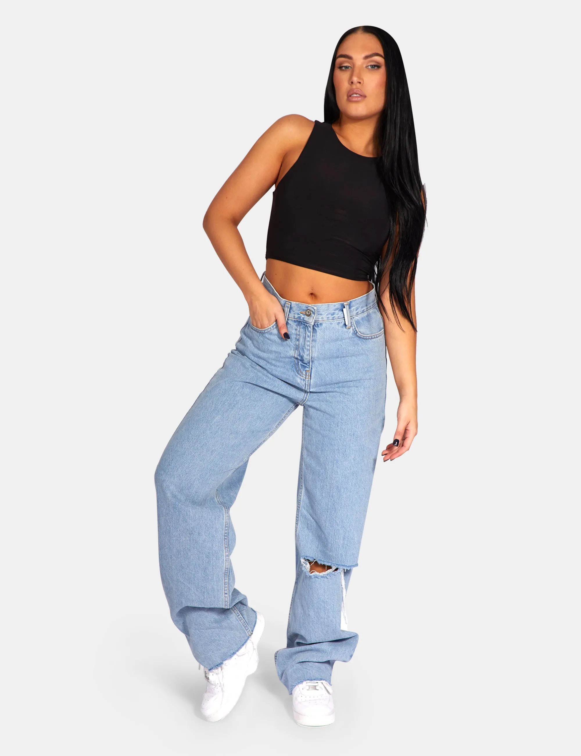 Slinky Racer Top Black sold by Public Desire product image thumbnail 3