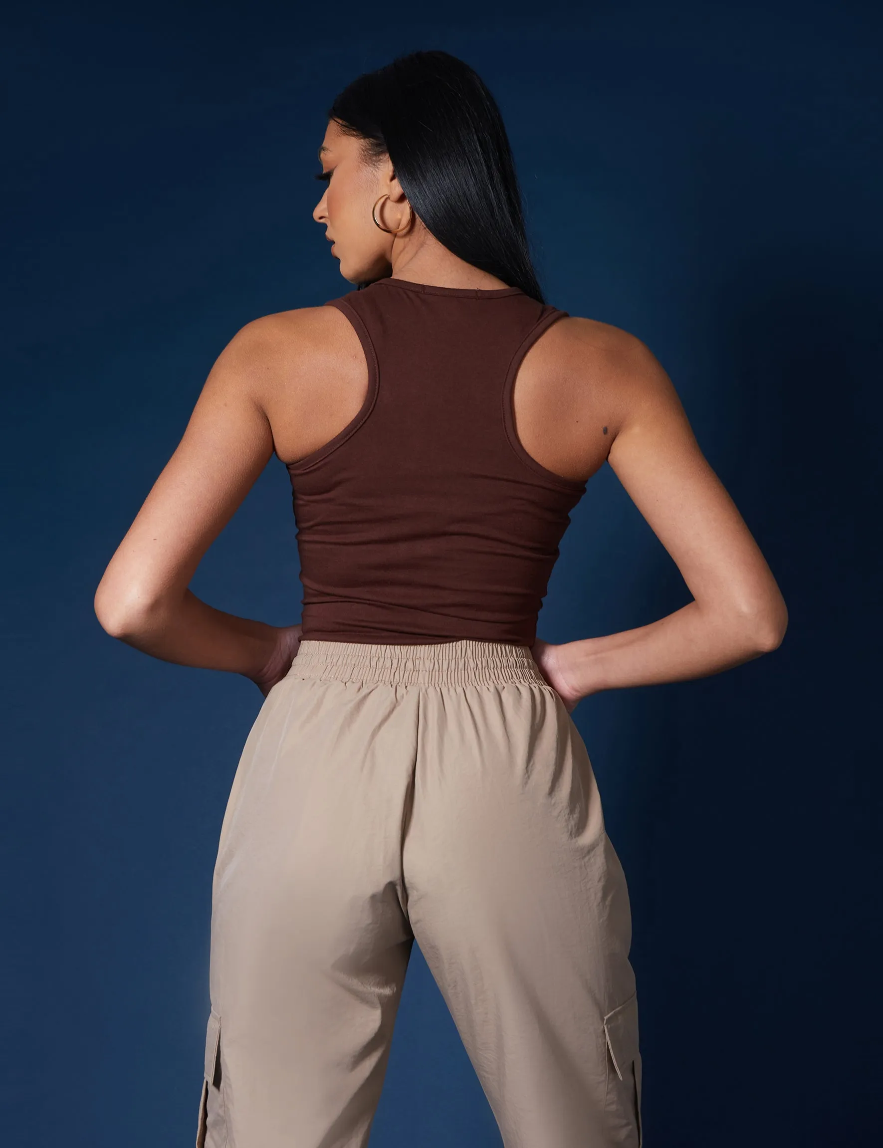 Racer Back Bodysuit Coffee sold by Public Desire product image thumbnail 4