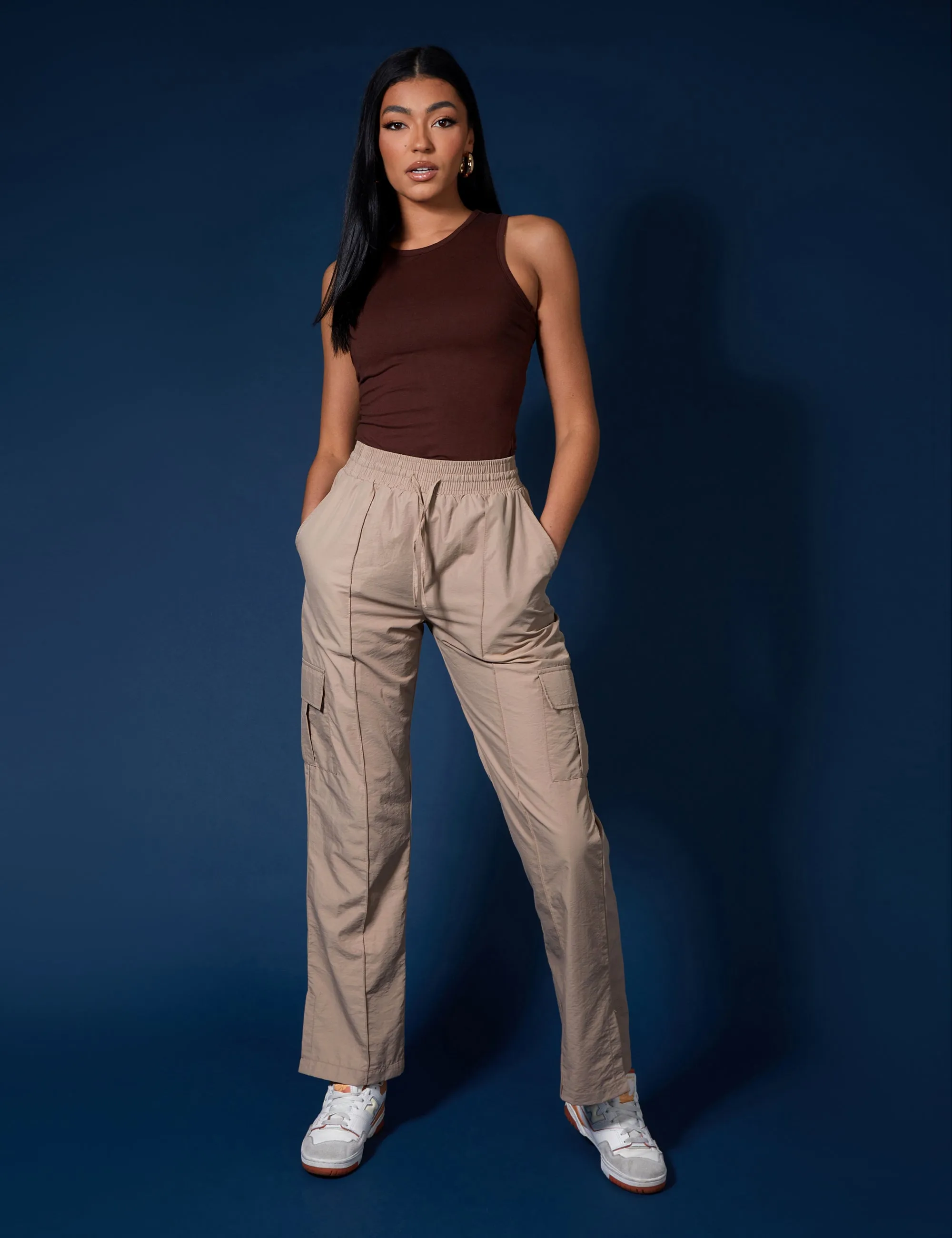 Racer Back Bodysuit Coffee sold by Public Desire