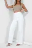 Ribbed Square Neck Crop Top Camel sold by Public Desire