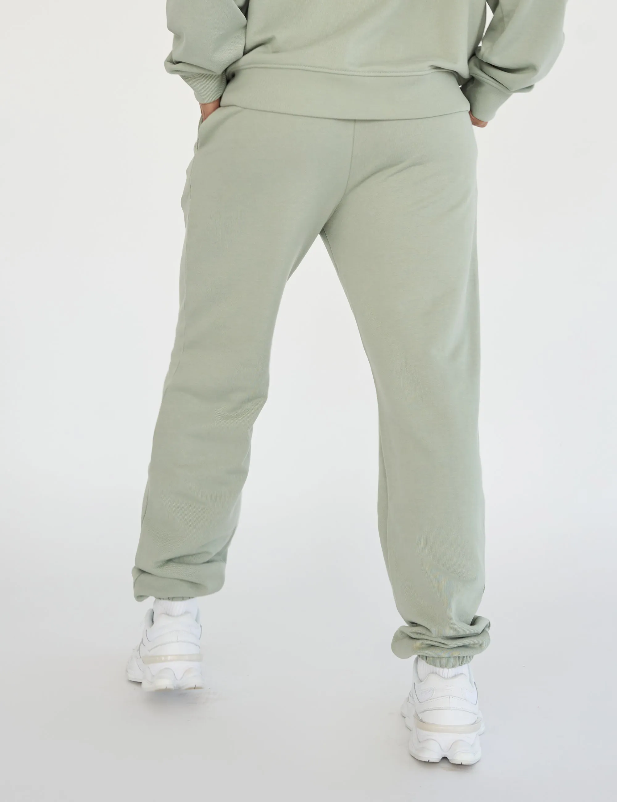 Kaiia Design Bubble Logo Cuffed Joggers Sage Green sold by Public Desire product image thumbnail 3