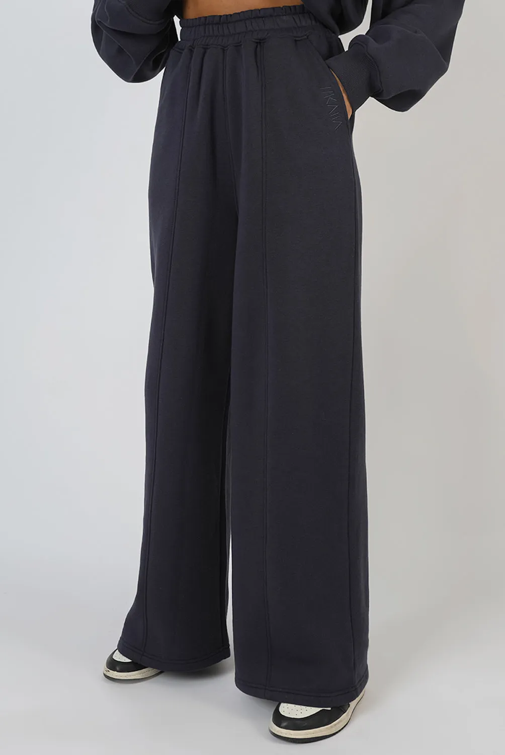 Super Wide Leg Joggers Ink Blue sold by Public Desire product image thumbnail 2