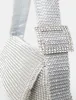The Luella Silver Diamante Bag sold by Public Desire