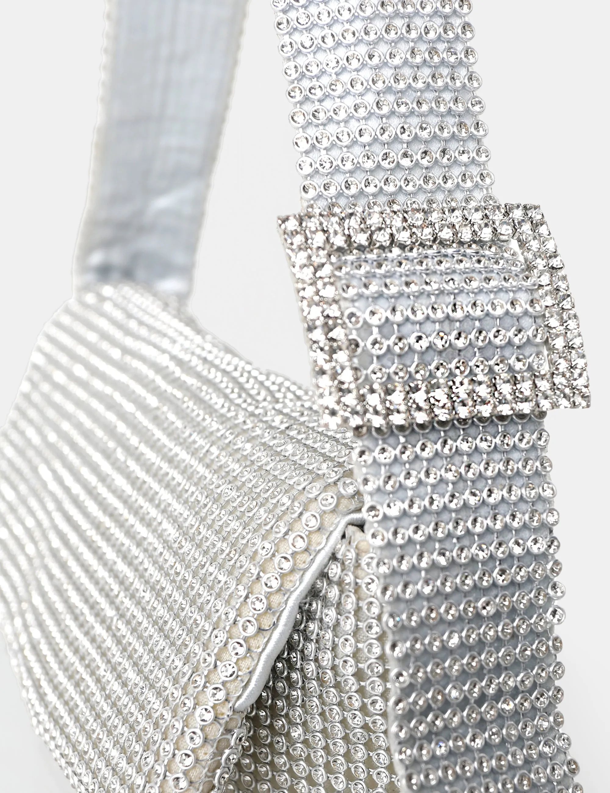 The Luella Silver Diamante Bag sold by Public Desire product image thumbnail 3