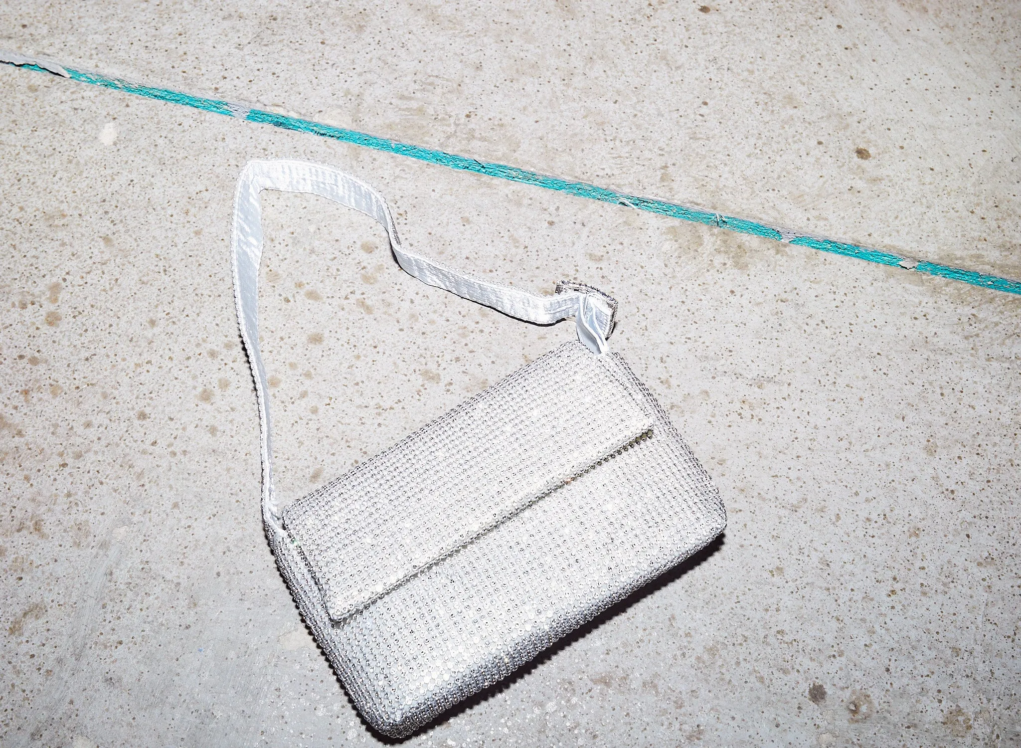 The Luella Silver Diamante Bag sold by Public Desire product image thumbnail 4