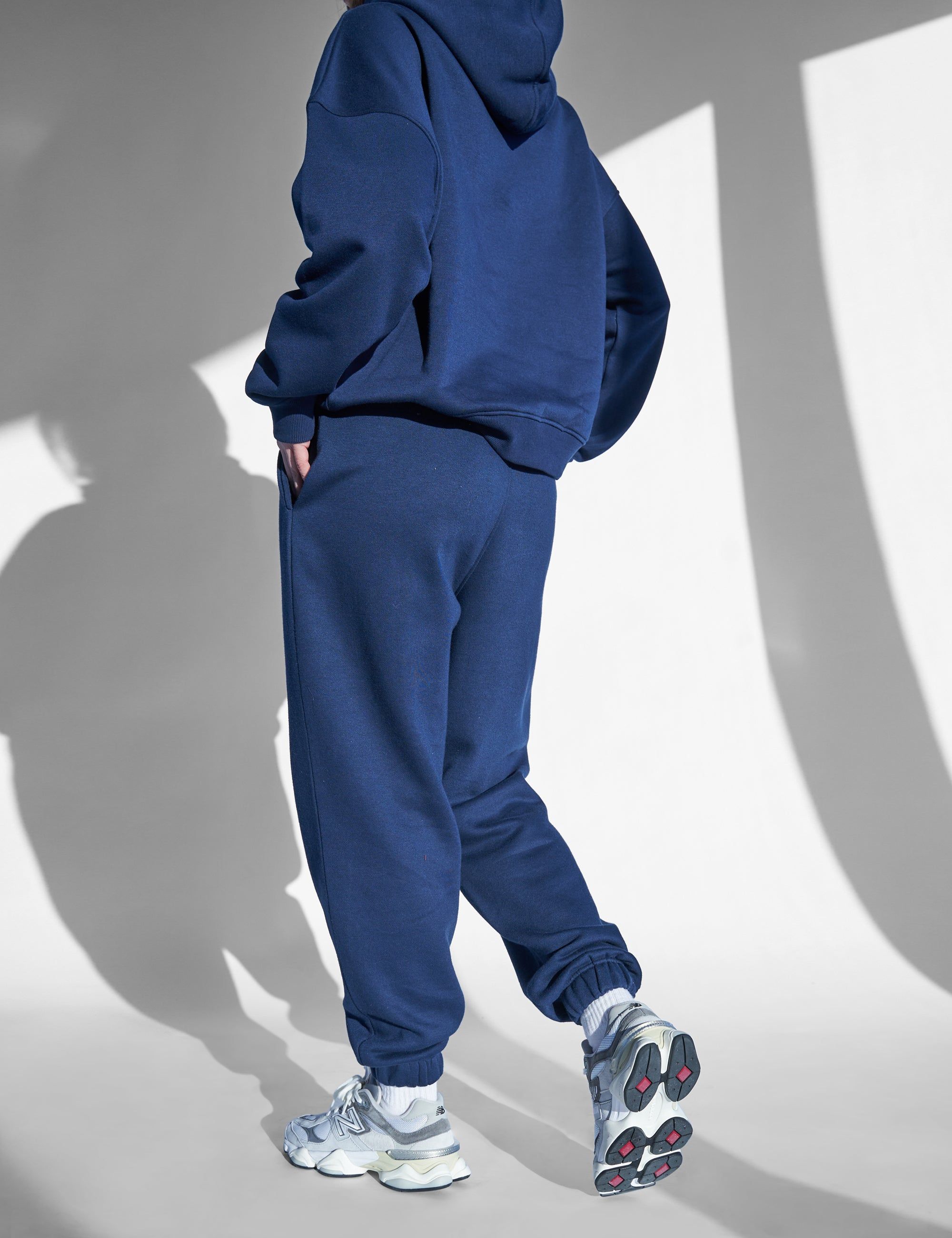 Kaiia Sport Relaxed Fit Cuffed Joggers Navy sold by Public Desire product image thumbnail 3