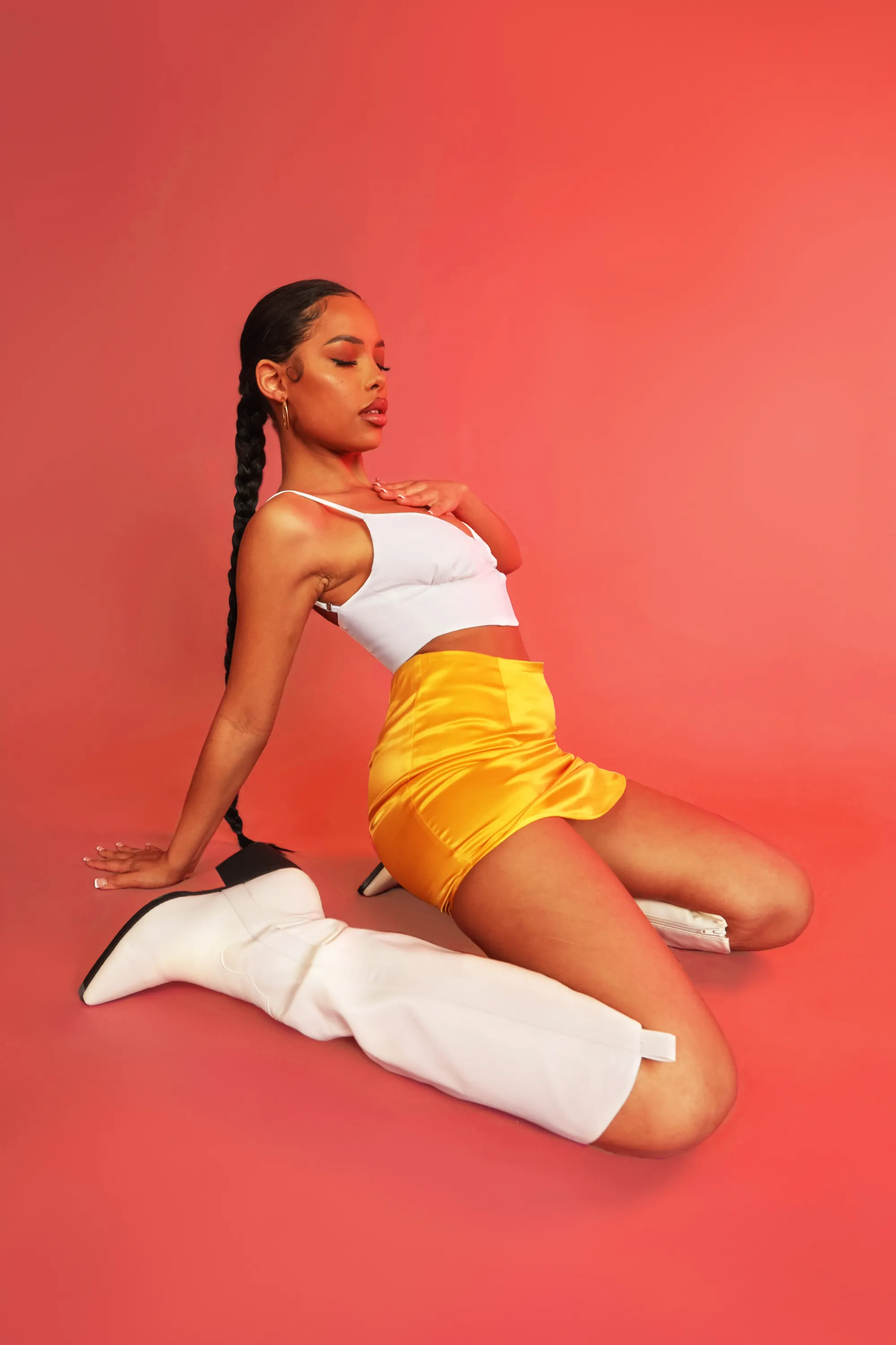 Curved Hem Skirt Mango sold by Public Desire product image thumbnail 5