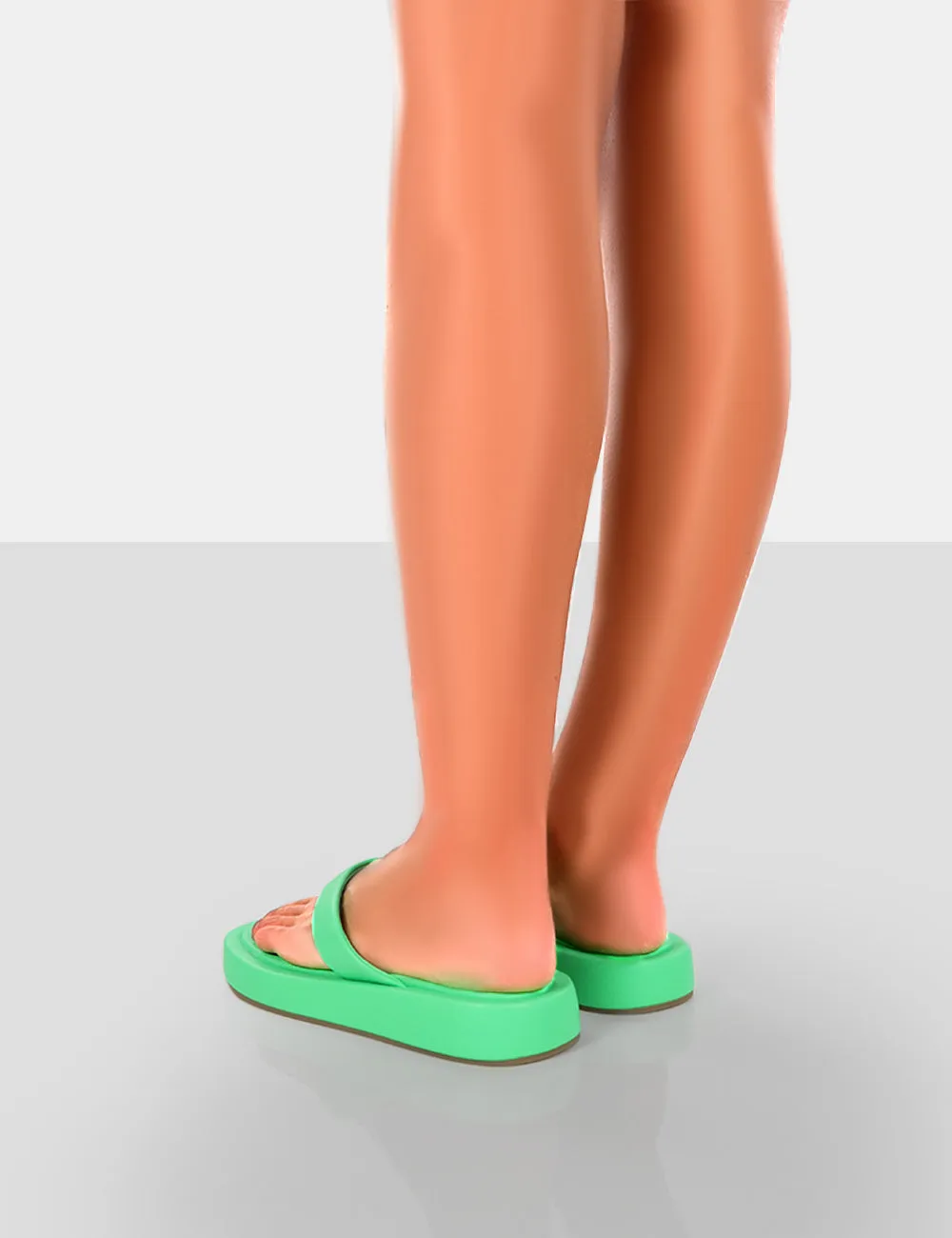 Surfs Up Green Flatform Flip Flop Sandals sold by Public Desire product image thumbnail 2