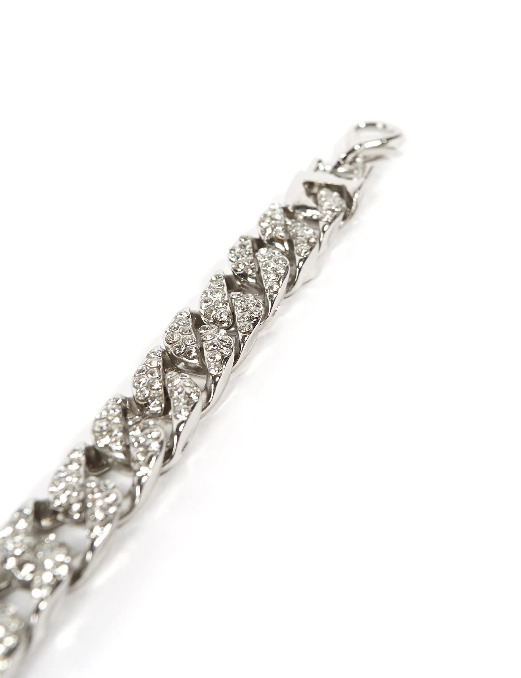 Silver Diamante Chain Anklet sold by Public Desire product image thumbnail 3