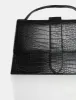 The Mika Black Croc Bag sold by Public Desire