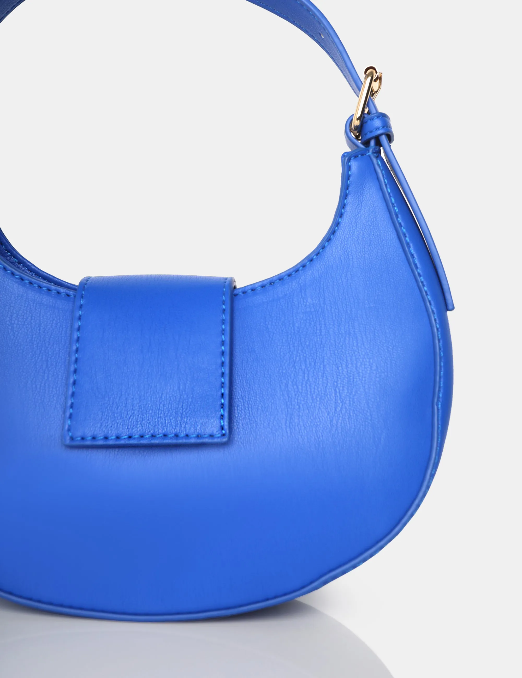 The Irie Cobalt Blue PU Circular Buckle Strap Grab Bag sold by Public Desire product image thumbnail 3