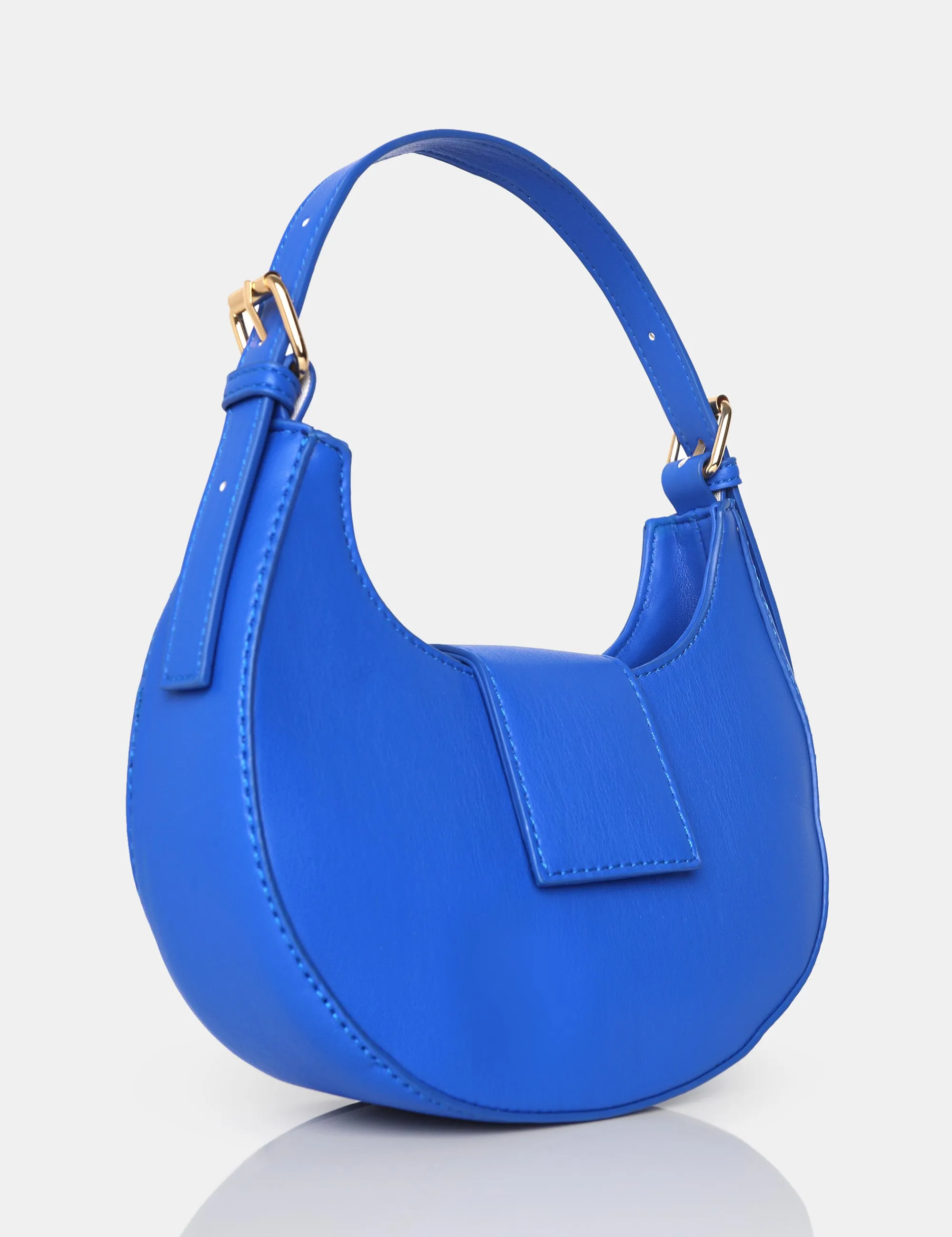 The Irie Cobalt Blue PU Circular Buckle Strap Grab Bag sold by Public Desire product image thumbnail 2