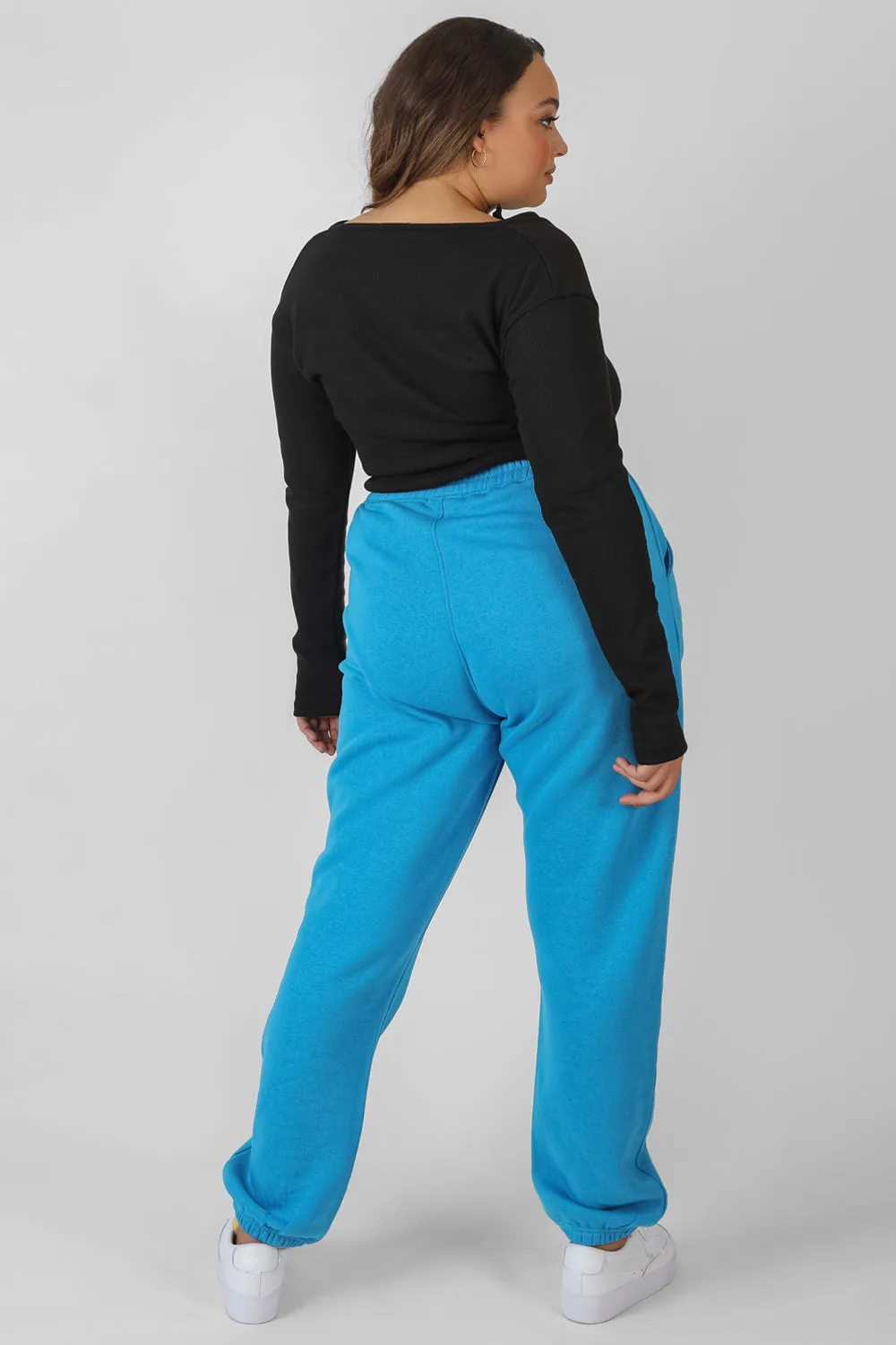 Curve Double Ended Zip Rib Top Black sold by Public Desire product image thumbnail 4