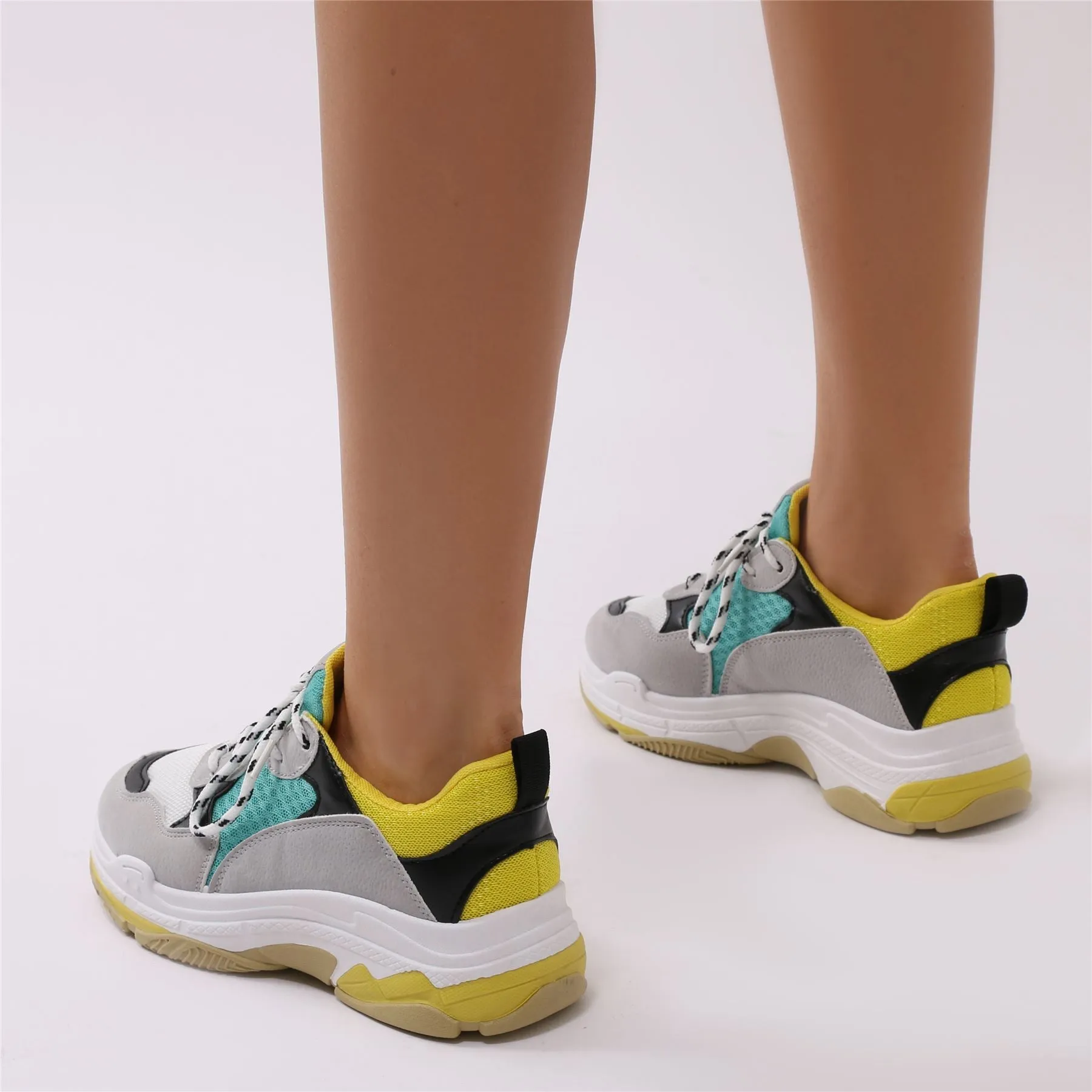 Switch Chunky Trainers Green sold by Public Desire product image thumbnail 4
