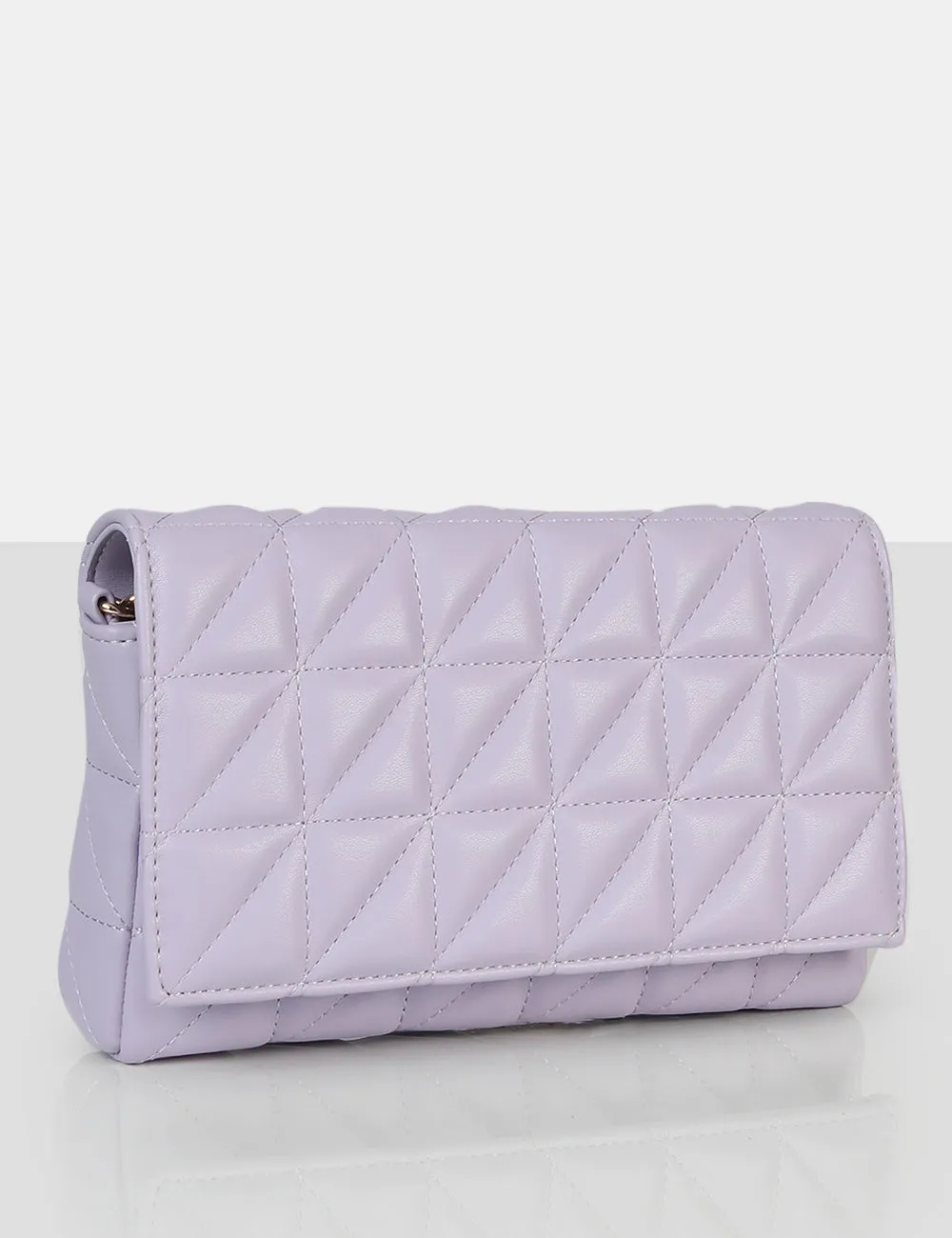 The Kahlo Lilac Gold Chain Shoulder Mini Bag sold by Public Desire product image thumbnail 2