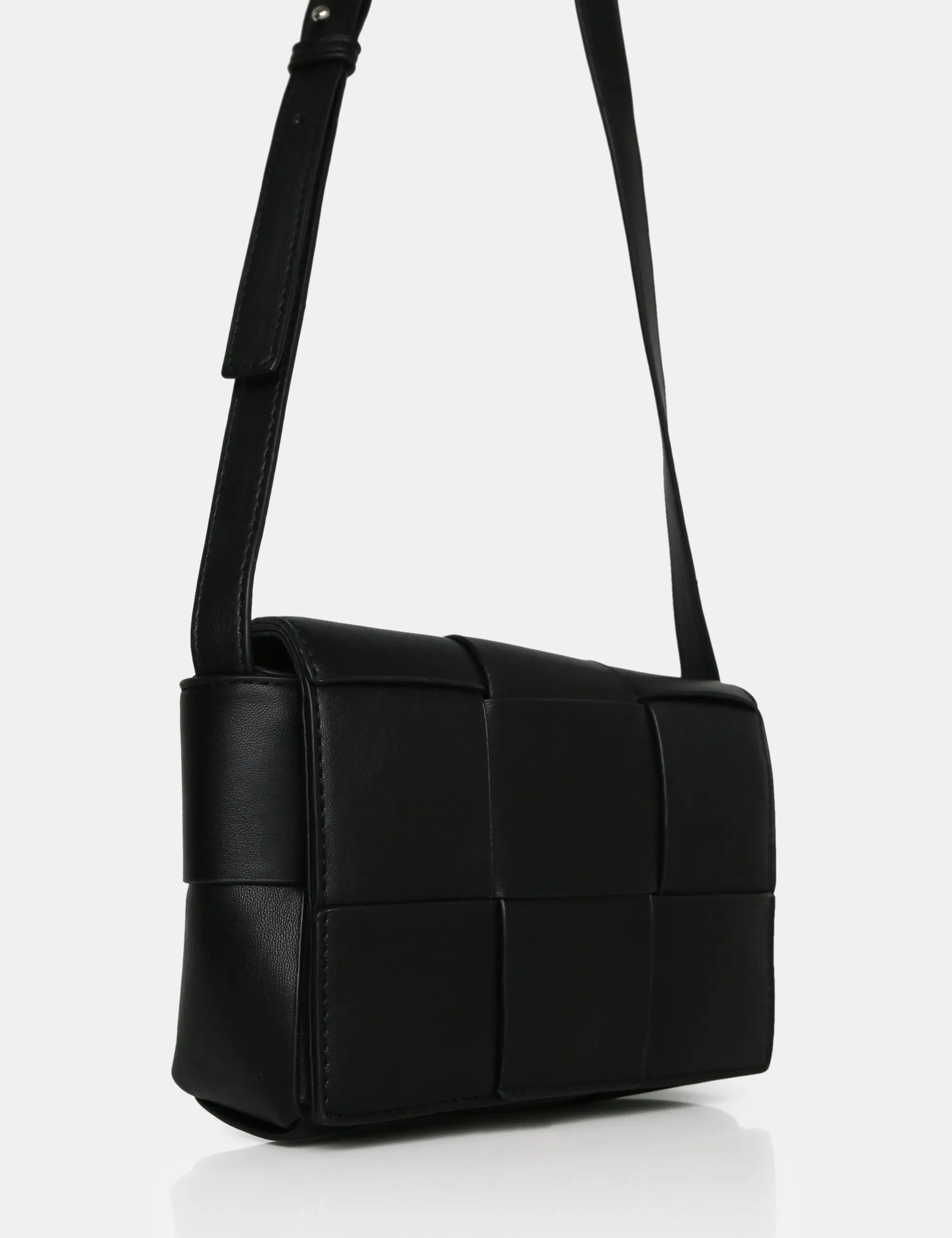 The Gianna Black Mini Crossbody Shoulder Bag sold by Public Desire product image thumbnail 2