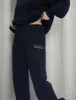 Kaiia Shadow Logo Wide Leg Sweat Pants Black sold by Public Desire