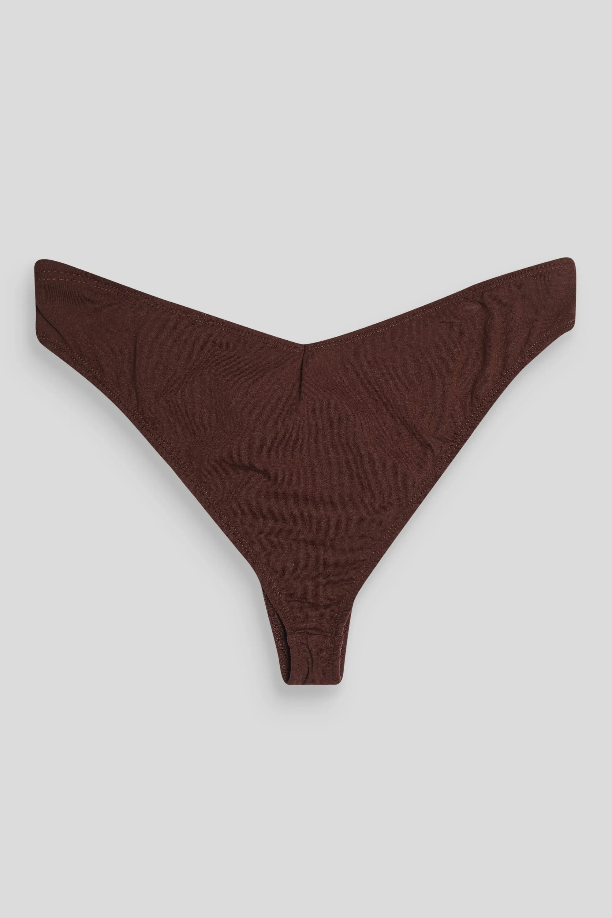 Curve V Front Knicker Chocolate sold by Public Desire product image thumbnail 3