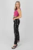Carabiner Waist Battered Pu Trousers Black sold by Public Desire