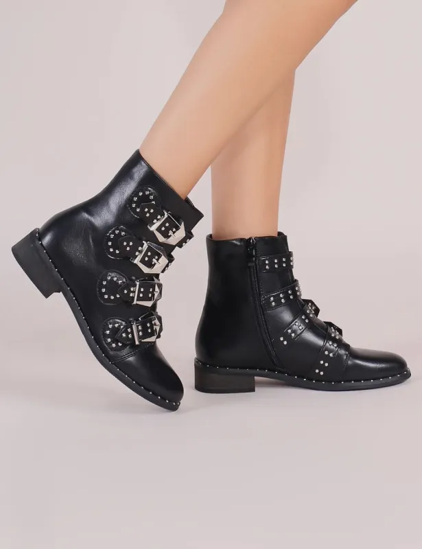 Paradox Ankle Boots in Black sold by Public Desire