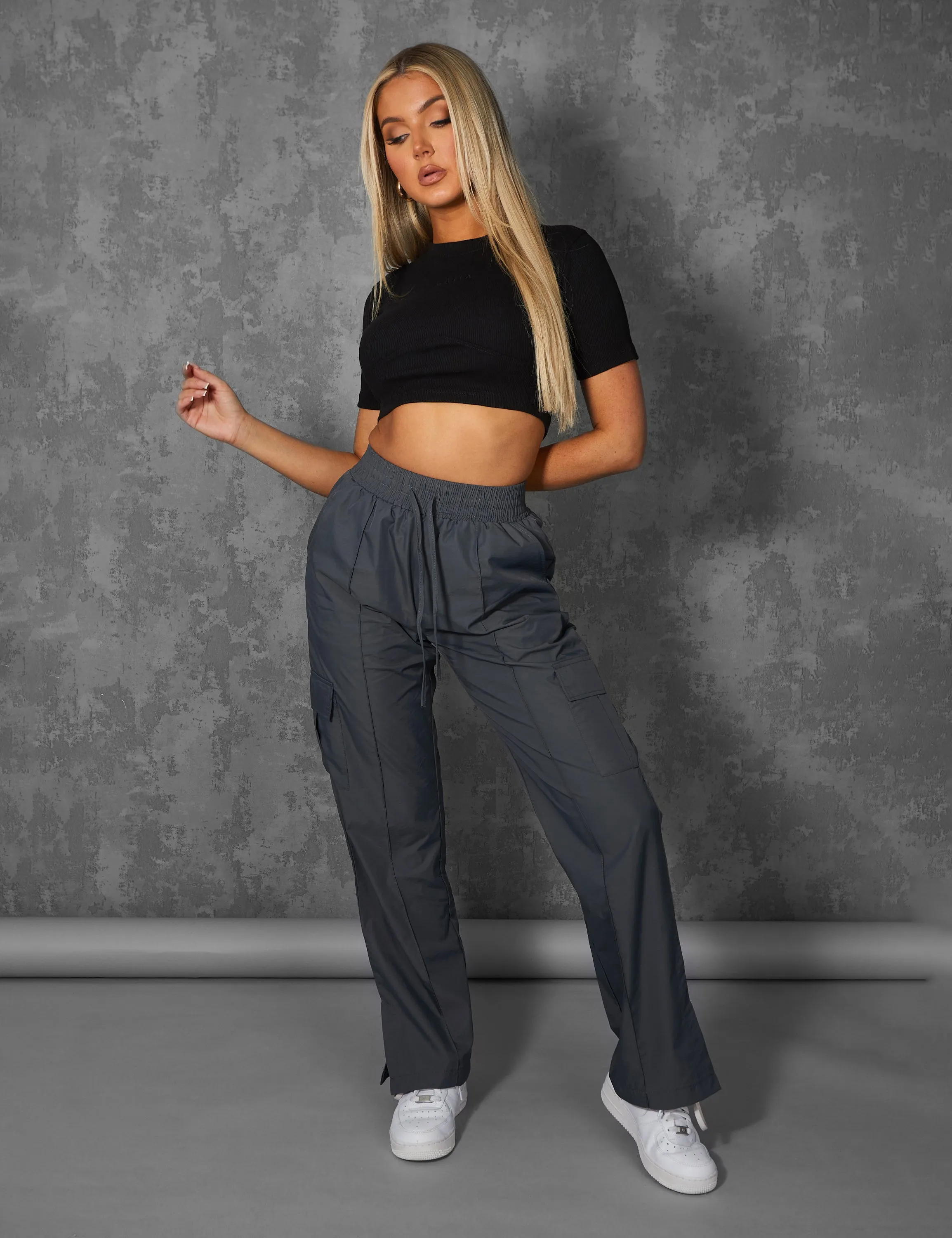 FITTED T-SHIRT BLACK sold by Public Desire product image thumbnail 3