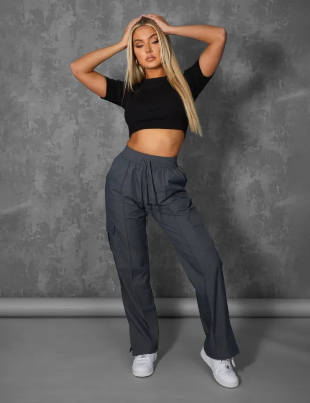 FITTED T-SHIRT BLACK sold by Public Desire