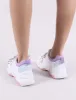 Boe Chunky Trainers in White and Purple sold by Public Desire