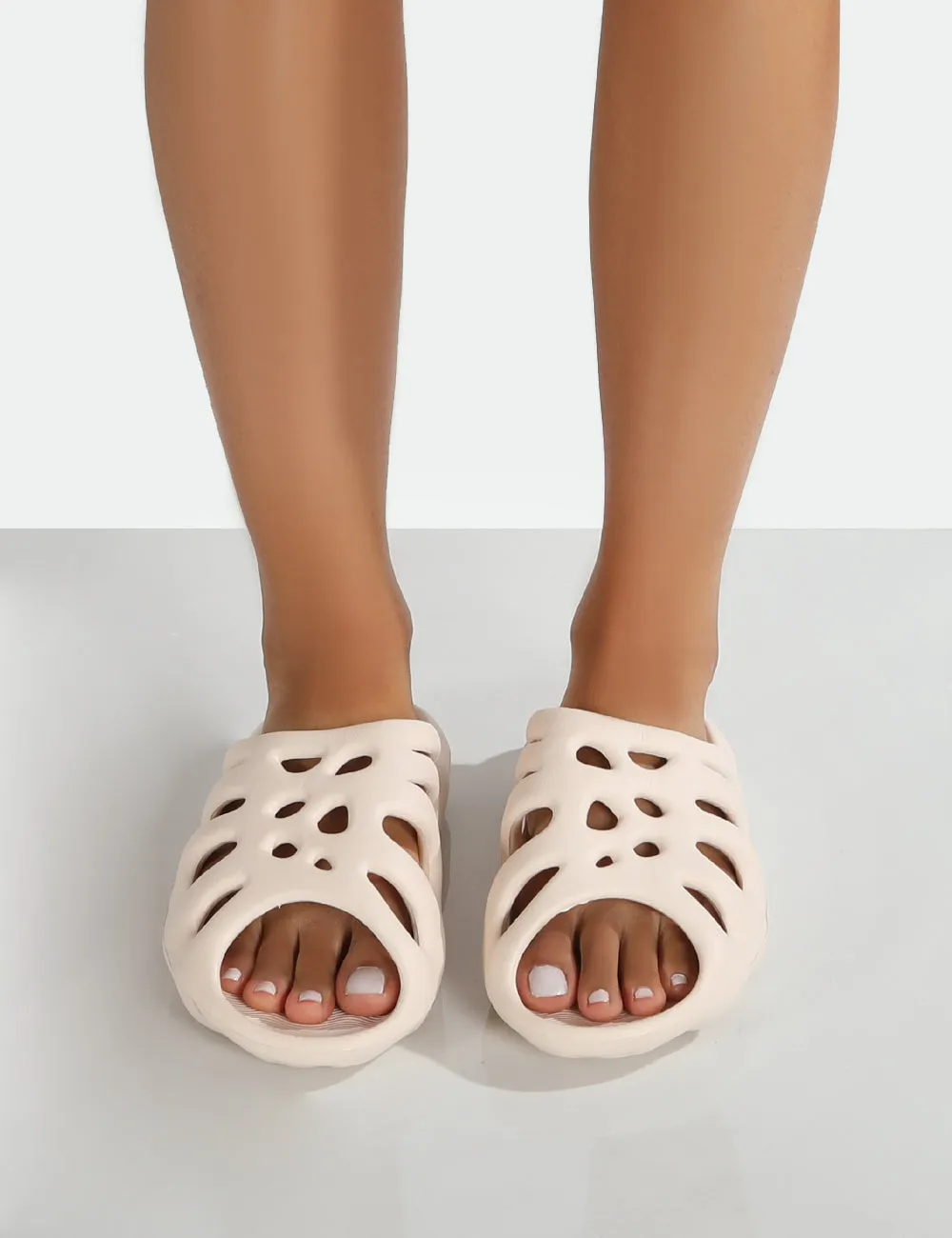 Saint Ecru Foam Slider sold by Public Desire product image thumbnail 3