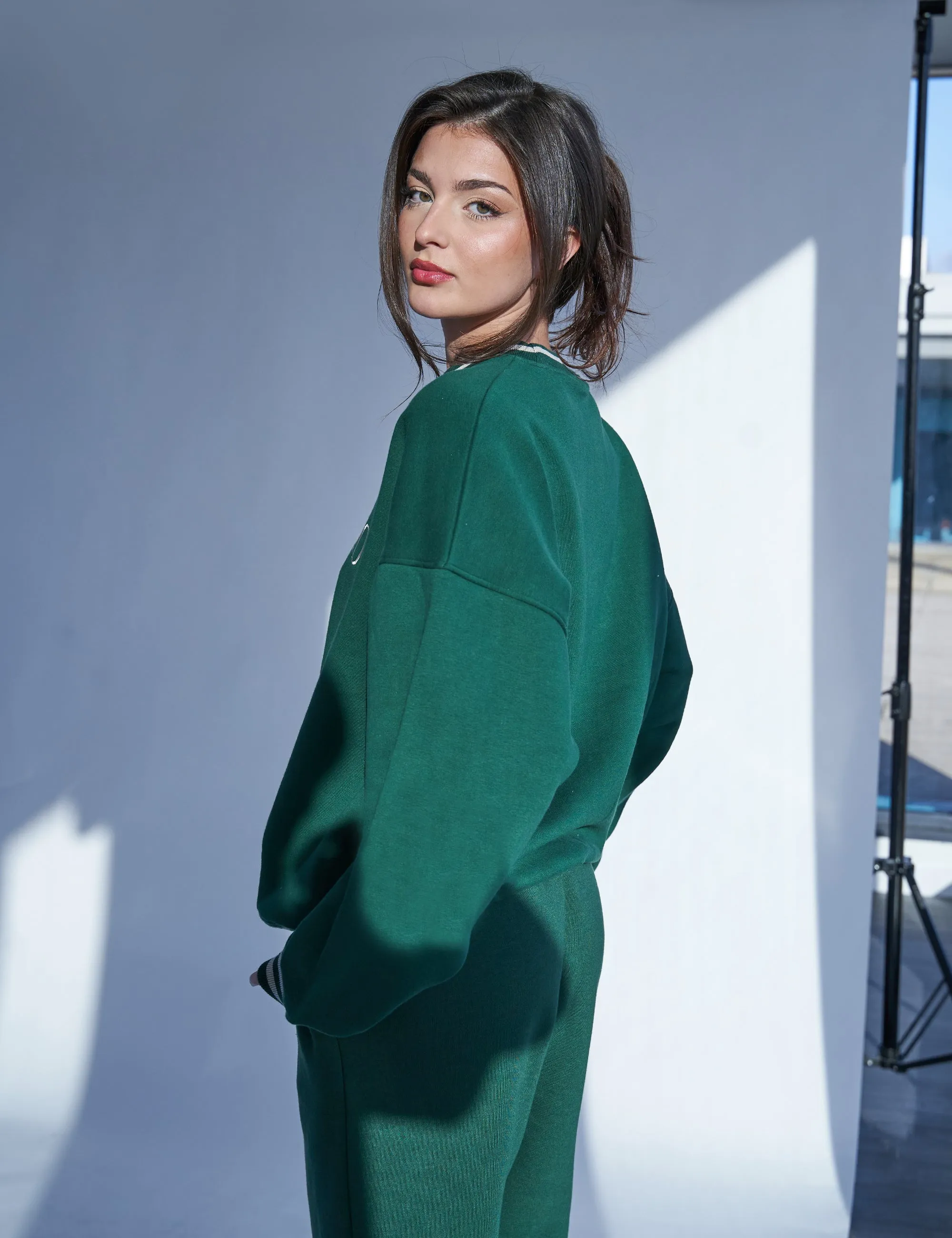 Kaiia Studio Sweatshirt Green sold by Public Desire product image thumbnail 2