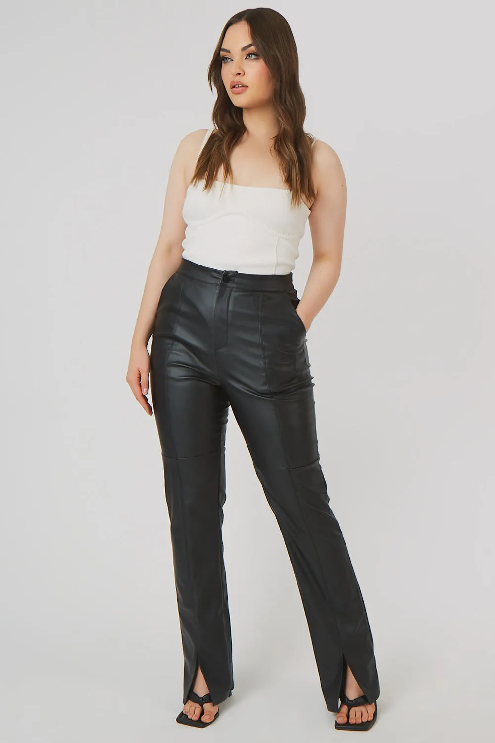 Strappy Corset Bodysuit Ecru sold by Public Desire product image thumbnail 5