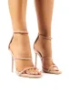 Paris Nude Patent Strappy Stiletto Heels sold by Public Desire